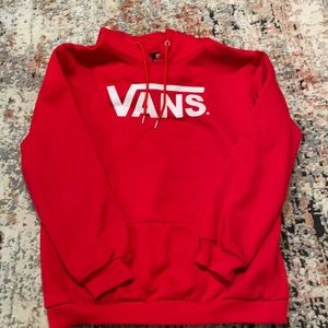 VANS off the wall Red Hoodie